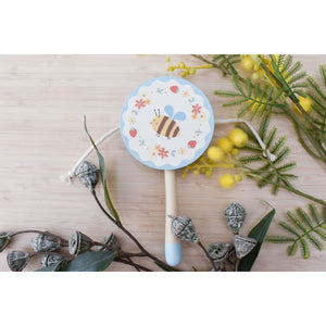 Music Bumblebees Children Musical Instrument Set Wooden Bumblebees Twist Drum