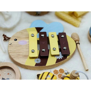 Wooden Bee Xylophone Musical Toy - Australian Designed