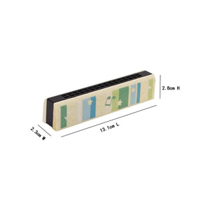 Toyslink Music Party Needs Calm and Breezy Wooden Harmonica for Children