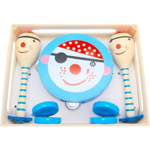 Toyslink Music Party Needs Pirate Children Musical Instrument Set - 6 Piece Set