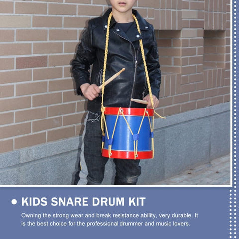 Image of Koala Dream Music Party Needs Tunable Blue and Red Childen Marching Drum