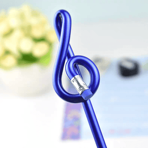Music Bumblebees Music Pencils Music Pencil with G Clef Bend