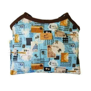Uma Hana Featured Products,Music Gifts,For Students,New Arrivals Key - Blue Uma Hana Music Themed Water Resistant Large Lady Tote Bag