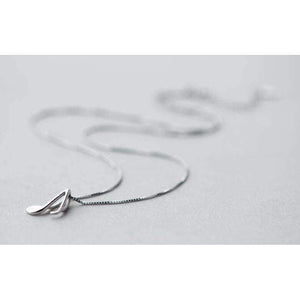 Music Bumblebees Featured Products,Music Gifts,Products,Mother's Day Special Quaver Music Notes Necklace Silver- Music Gift
