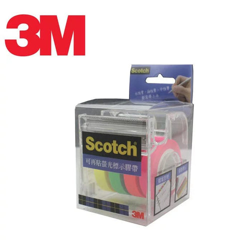 Image of 3M Featured Products,Products,Music Stationery,For Teachers 3M Removable Fluorescent  Highlighter Tape