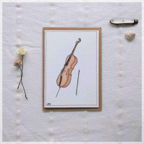 Image of Erlenmeyer Greeting Cards Cello ~ Gift Card featuring Watercolour & Ink Illustration by Stephanie Gray