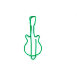 Guitar Paper Clips - Set of 20