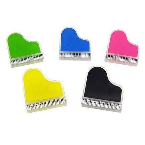 Image of Music Bumblebees Music Clips Piano Shaped Memo Clip