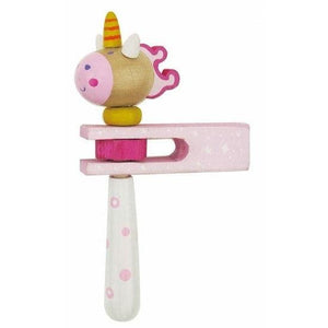 Wooden Unicorn or Dragon Spinning Gregor Clacker