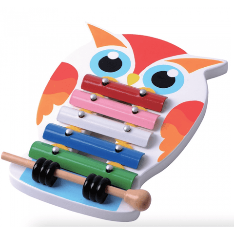Image of Toyslink Music Party Needs Wooden Animal Xylophone - Unicorn or Owl