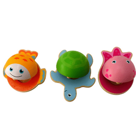 Image of Toyslink Music Party Needs Wooden Sea Animal Castanet