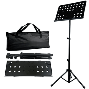 Music Bumblebees Music Stand Foldable Music Stand - Heavy Duty with Carry Case