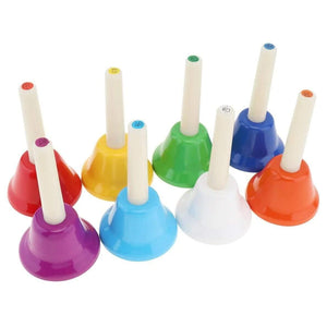 Music Bumblebees Music Stand Light 8-Note Children Music Hand Bell