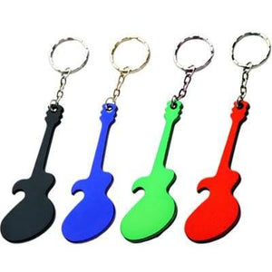 Music Bumblebees Music Stationery Guitar Keyrings (Engrave your own design)
