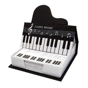 Music Bumblebees Music Stationery I Love Music Standing Ground Piano Note Pad (200 Sheets)