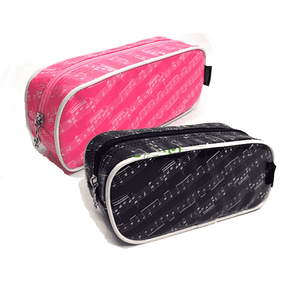 Music Bumblebees Music Stationery,Mother's Day Gifts,For Her PVC Rectangular Music Scores Pencil Case