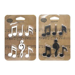 Music Bumblebees Music Stationery Music Notes Fridge or Whiteboard Magnets (Set of 6)