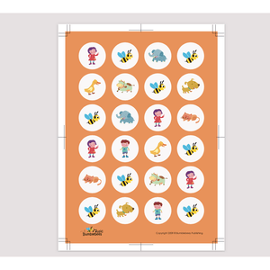 Music Bumblebees Music Stickers Music Bumblebees Encouragement Stickers - Pack of 10