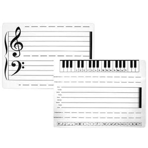 Music Bumblebees Music Themed Teaching Sheet Magnetic and Erasable Music Teaching Whiteboard - Double Sided