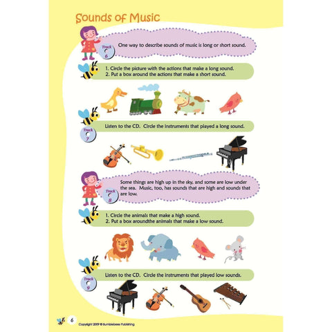 Image of Music Bumblebees Music Workbooks Music Bumblebees Aural & Theory Workbook A