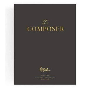 Fox and Fallow Notebook The Composer Music Pad