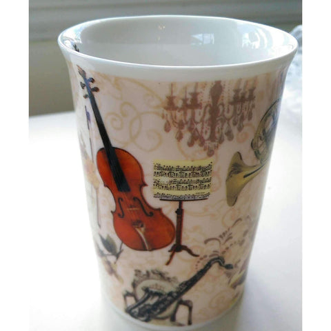 Image of Music Bumblebees Products,Music Gifts,Mother's Day Special,New Arrivals,Mother's Day Gifts Music Themed Mug with Gift Box