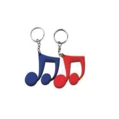 Image of vendor-unknown Products,Music Gifts,Music Gifts for Kids Beamed Quaver Keyrings - Assorted Colours