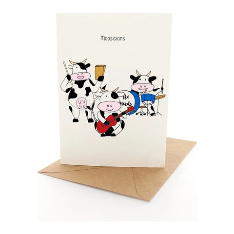 Pleasant Tree Greeting Cards Moosicians- Greeting Card