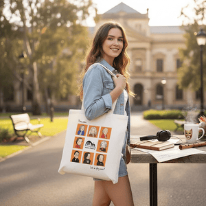Iconic Composer Canvas Tote Bag – Perfect Australian Music Gift!