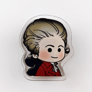 Chibi Composer Sheet Music Clips - Cute Classical Musician Gifts Australia