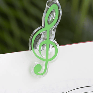 G Clef / Treble Clef Clip - Assorted Colours