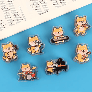 Music Bumblebees Music Clips Musical Pup Paper Clips - Cute Musician Gifts & Stationery Australia
