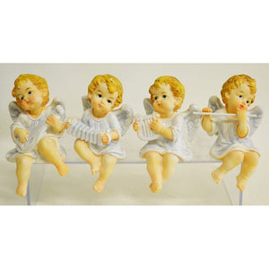 Music Bumblebees Music Gifts Angel Muscian Figurines Set of 4