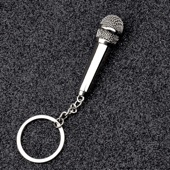 Microphone keychain 2025