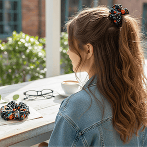 Musical Notes & Instruments Scrunchies – Fun Australia Music Gifts Hair Ties