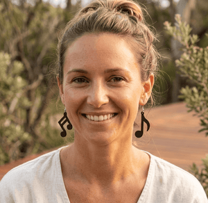 Music Bumblebees Music Jewellery Mismatched Music Note Earrings – Handmade Surgical Steel – Sunshine Coast, Australia