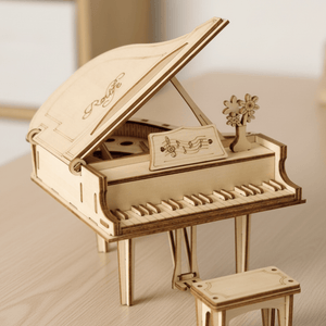 Rolife Grand Piano 3D Wooden Puzzle Kit - Musical Model Craft TG402
