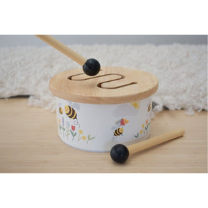 Koala Dream Music Party Needs Small Children Wooden Drum Bumblebees Design