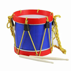 Koala Dream Music Party Needs Tunable Blue and Red Childen Marching Drum