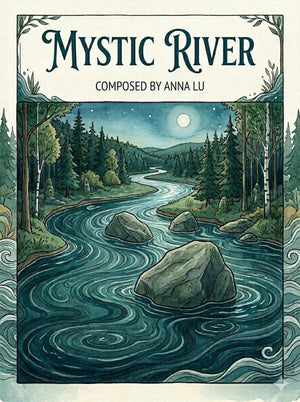 Music Bumblebees Music Publications Mystic River: A Masterclass in Left-Hand Voicing - Piano Music Digital Download