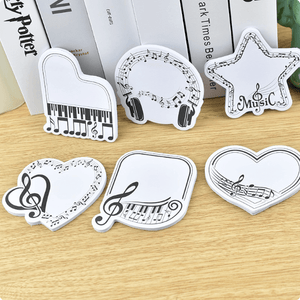 Music Themed Sticky Notes - Fun Stationery & Memo Pads for Musicians