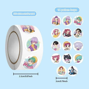 KPop Demon Hunters Sticker Roll: 500 Music Student Rewards