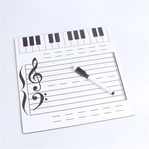 Image of Music Bumblebees Music Themed Teaching Sheet Magnetic and Erasable Music Teaching Whiteboard - Single-Sided