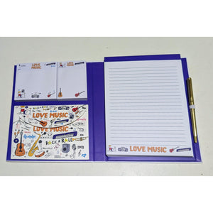 Love Music Stationery Set