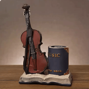 Music Bumblebees pen holder Violin Virtuoso Pen Holder