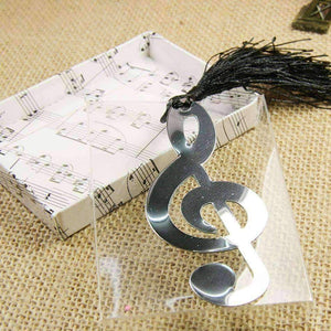 vendor-unknown Bookmark G Clef/Treble Clef Bookmark with Gift box - Music Gift for Wedding etc