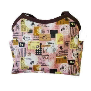 Uma Hana Music Themed Water Resistant Large Lady Tote Bag