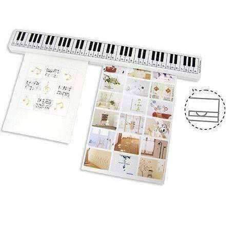 Music Bumblebees Featured Products,Products,Music Stationery,Music Gifts,For Students,For Teachers Magnetic Keyboard Fridge Bar
