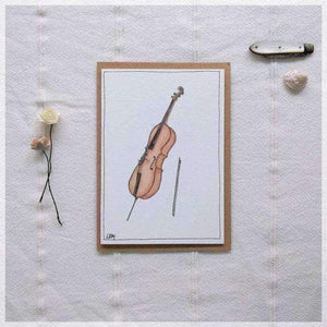 Erlenmeyer Greeting Cards Cello ~ Gift Card featuring Watercolour & Ink Illustration by Stephanie Gray
