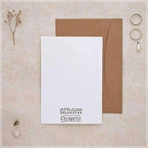 Cello ~ Greeting Card featuring Watercolour & Ink Illustration by Stephanie Gray